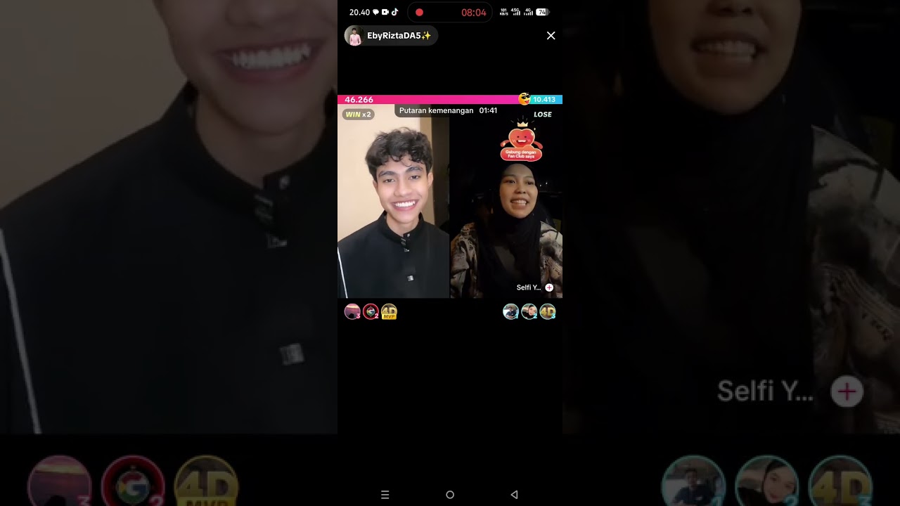 Keseruan live sama eby dan KK Selfi,bahas zahra