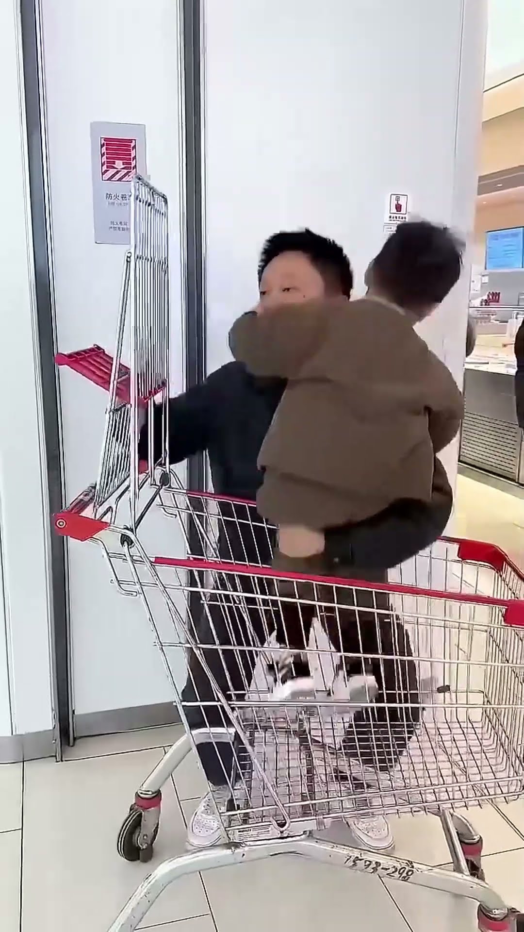 活了30年，原来购物车可以这样打开的！#Cute baby#Cute#呆萌小米宝#聪明宝宝#萌娃