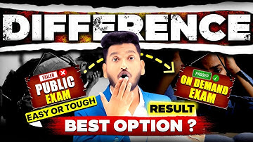 NIOS Big Difference On Demand Exam Vs Public Exam | Syllabus | Results | Easy & Tough | Best Option?
