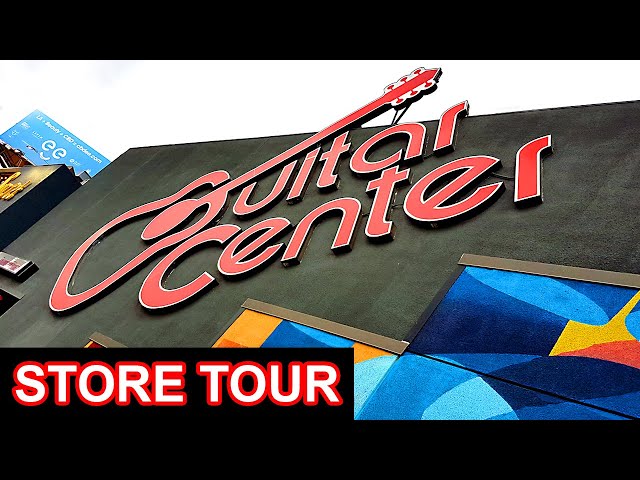 GUITAR CENTER LA - Store Tour | Hollywood, Los Angeles, California class=