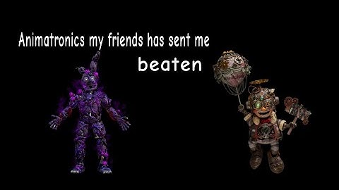 Animatronics my friends has sent me :D