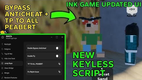 INK GAMES NEW SCRIPT UI - BYPASS NEW ANTICHEAT , TP TO ALL PEABERT (OP)