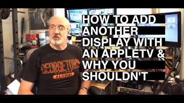 ProPresenter 6 Tutorial: How to add another display with the appletv & why you shouldn