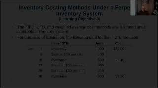 Financial Accounting - Chapter 6 Part 2 - Inventories