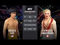 Bruce Lee vs Pamella Anderson (EA Sports UFC 4)