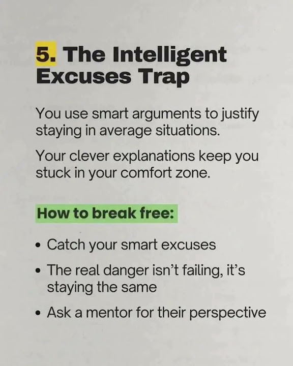7 traps even Smart people fall into & see how to avoid these weakness