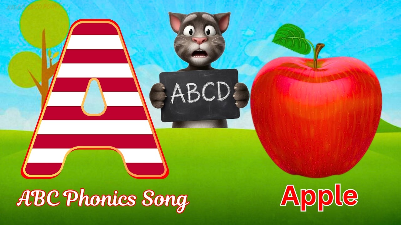 A for apple | अ से अनार | abcd | Learn alphabets for toddlers
