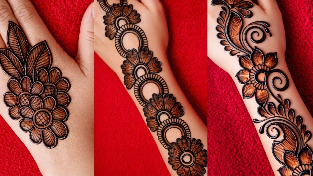 Top 3 Back Hand Mehndi Design | Back Hand Mehndi Design | Arabic Mehndi Design | Mehndi Design 2026.
