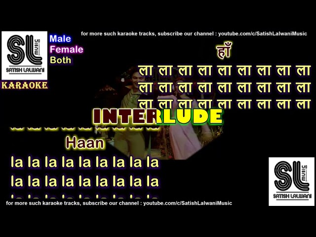 Jeene ko to jeete hain sabhi | clean karaoke with scrolling lyrics class=