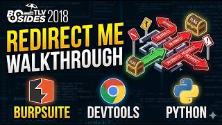 Vulnhub BsidesTLV 2018 | Redirect Me Walkthrough | Browser DevTools, BurpSuite & Python Wealth