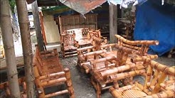 Philippine handmade bamboo and mahogany furniture here!