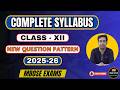 Complete Syllabus Question Pattern For Class XII English Alternative English MBOSE Complete Syllabus Question Pattern For Class XII English Alternative English MBOSE