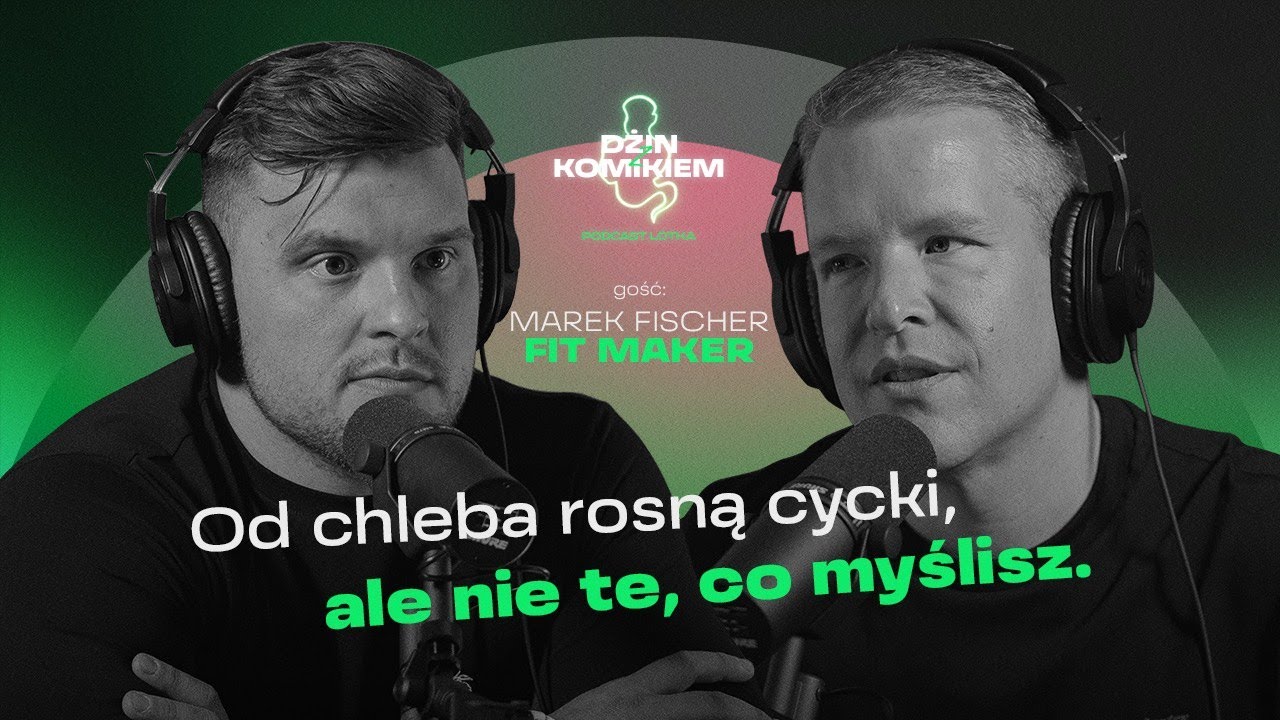 Dżin z komikiem (podcast Lotka) | Gość: Marek Fischer FIT MAKER | Odcinek 5