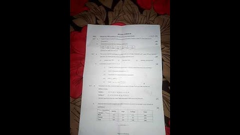 Statistics Hssc 2 past paper 2023 Fbise