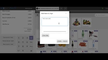Odoo Point of Sale - Create Sales Order with Signature
