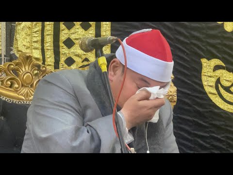 وما كان لنفس أن تموت إلا بإذن الله الشيخ محمود القزاز يقذف في قلوب الحاضرين خشيه وخوف فأبكاهم 