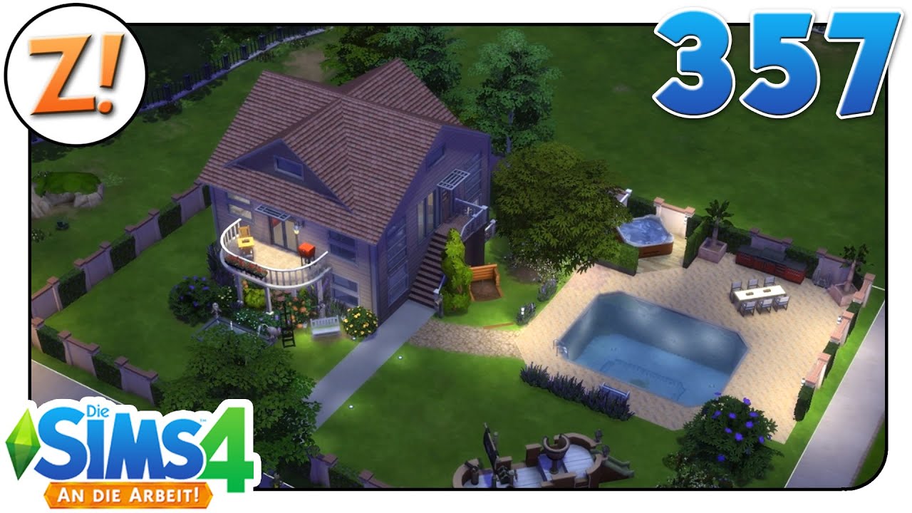 Sims 4 An Die Arbeit Was Macht Denn Mein Zaun Da 357 German Deutsch Youtube