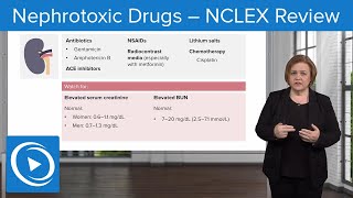 Nephrotoxic Drugs – NCLEX Review – Pharmacology  | Lecturio Nursing