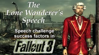 Fallout 3 Speech Challenge Success Factors