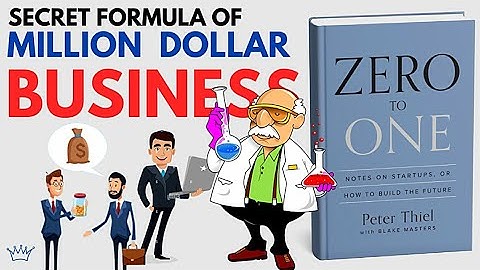 How to Build a Billion-Dollar Business | Zero to One Summary & Key Ideas