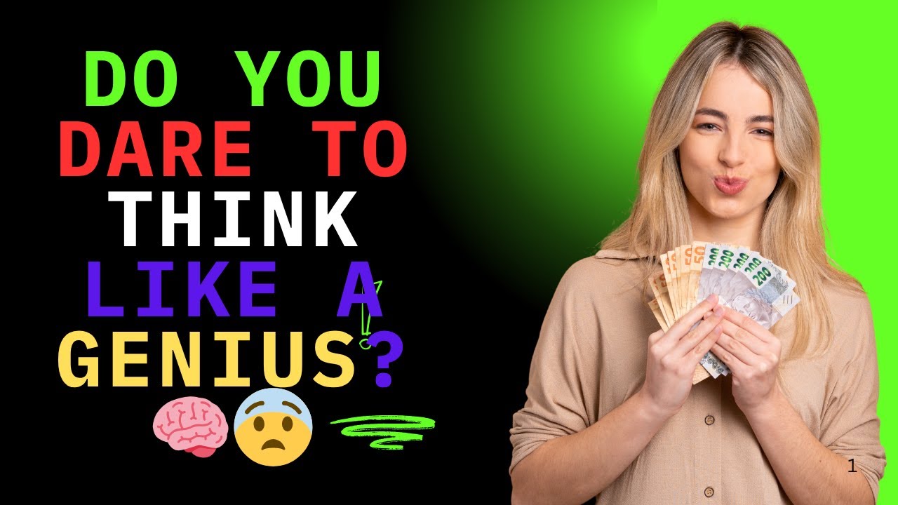 Do You Dare to Think Like a Genius?😨 