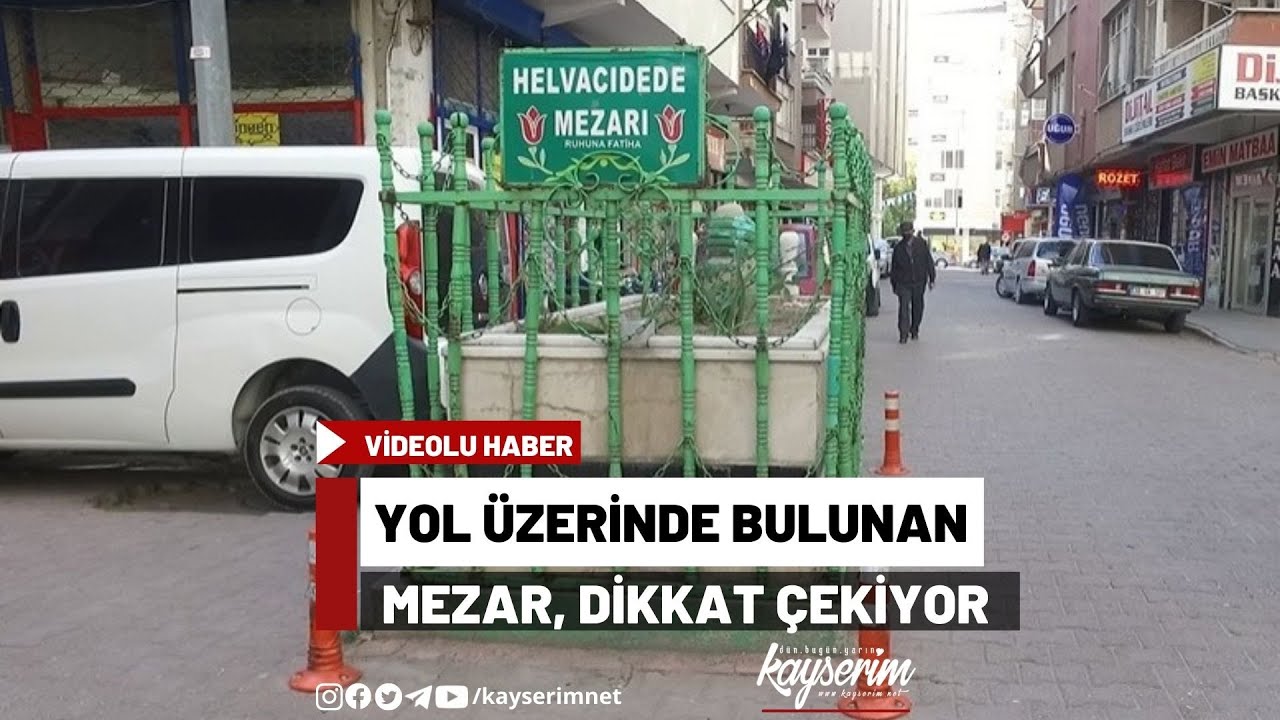 Yol Üzerinde Bulunan Mezar, Dikkat Çekiyor