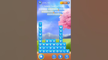 Word Swipe Level 133 Solution