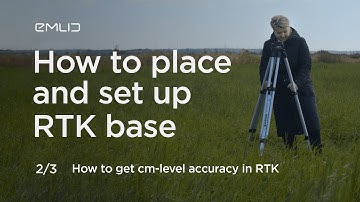 How to Place and Set Up RTK Base. Episode 2 of 3