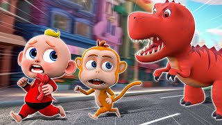 T-rex is Coming! Dinosaur Song🦖 | Animal Version | NEW✨ More Nursery Rhymes & Baby Songs by Animal PIB MrCars 152,333 views 2 weeks ago 10 minutes, 51 seconds