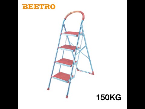 سلم فولاذي قابل للطي بعدة وضعيات مع تصميم جد مبتكر و متين      