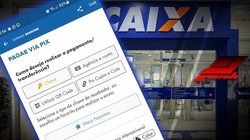 Como FAZER PIX pelo aplicativo da CAIXA