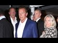 Arnold Schwarzenegger And Ralf Moller Visit Ellen von Unwerth