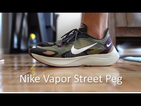 nike vapor street peg on feet