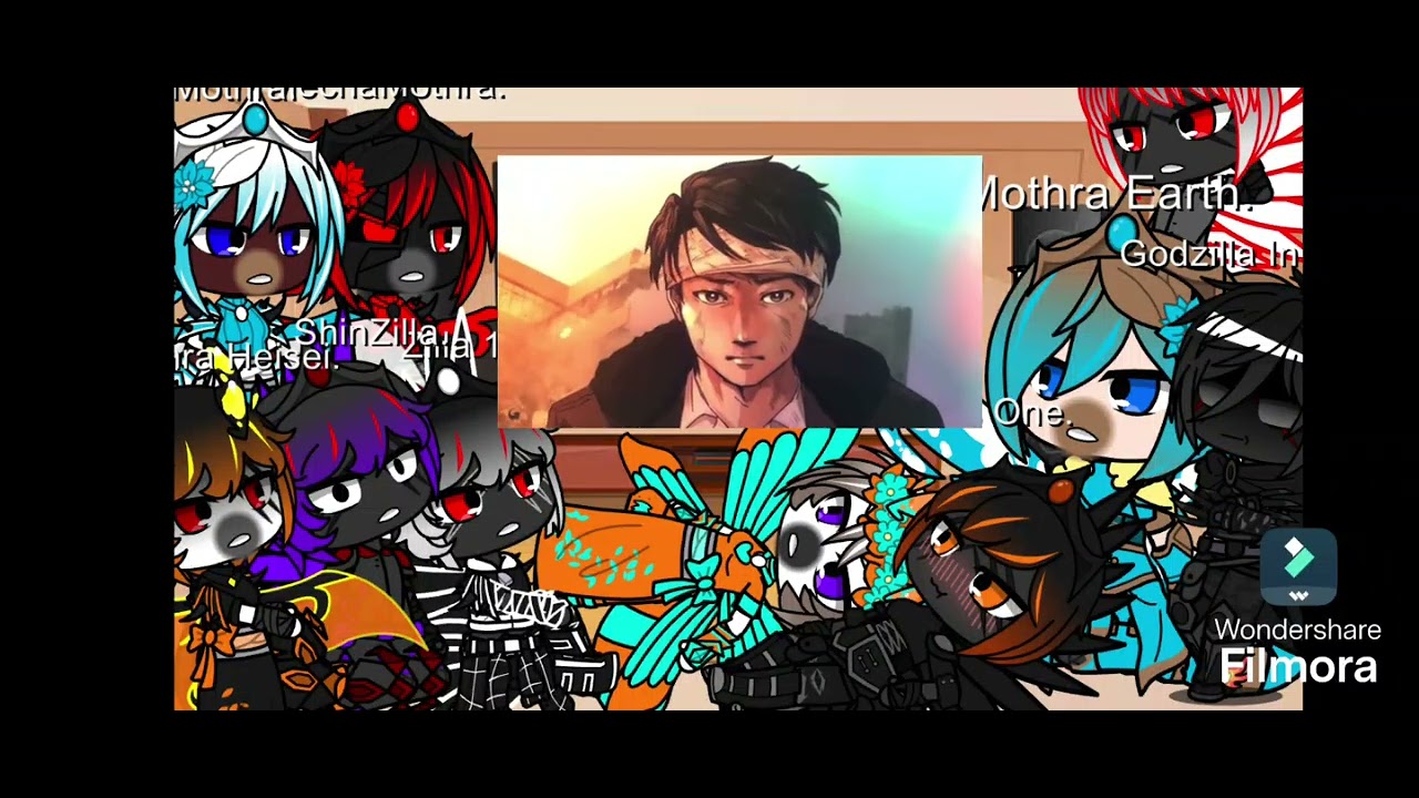 Casais Dos Godzillas Reagindo Ao Rap Do Godzilla Minus One Do @PapyrusDaBatata.