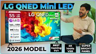 LG QNED evo AI Mini LED TV [2026 Model] 🔥 55” IPS Beast with 4K 144Hz VRR!