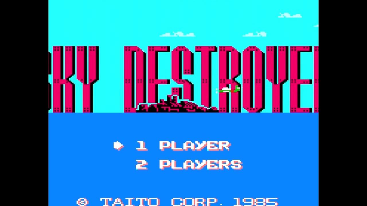 Игра самолеты на денди. Игра Sky Destroyer. Игра на Денди Sky Destroyer. Игра на Денди про самолет. Sky игра Dendy.