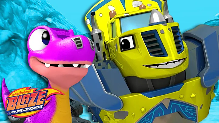 Blaze Saves Baby Dinosaurs! | Blaze and the Monster Machines