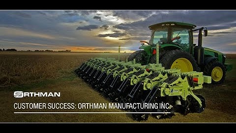 Orthman Manufacturing
