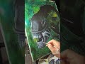 How To Paint A Xenomorph From Alien In Acrylic Paint - Part 1 #acrylicpainting #painting