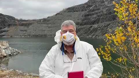 Keith Barron visits the former Belangero mine with the team from SRK.