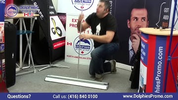 36" Wide Base Roll Up PREMIUM - SETUP Video Instructions