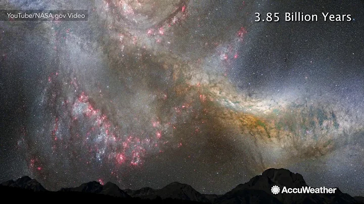 Future night sky after Milky Way and Andromeda merge - DayDayNews