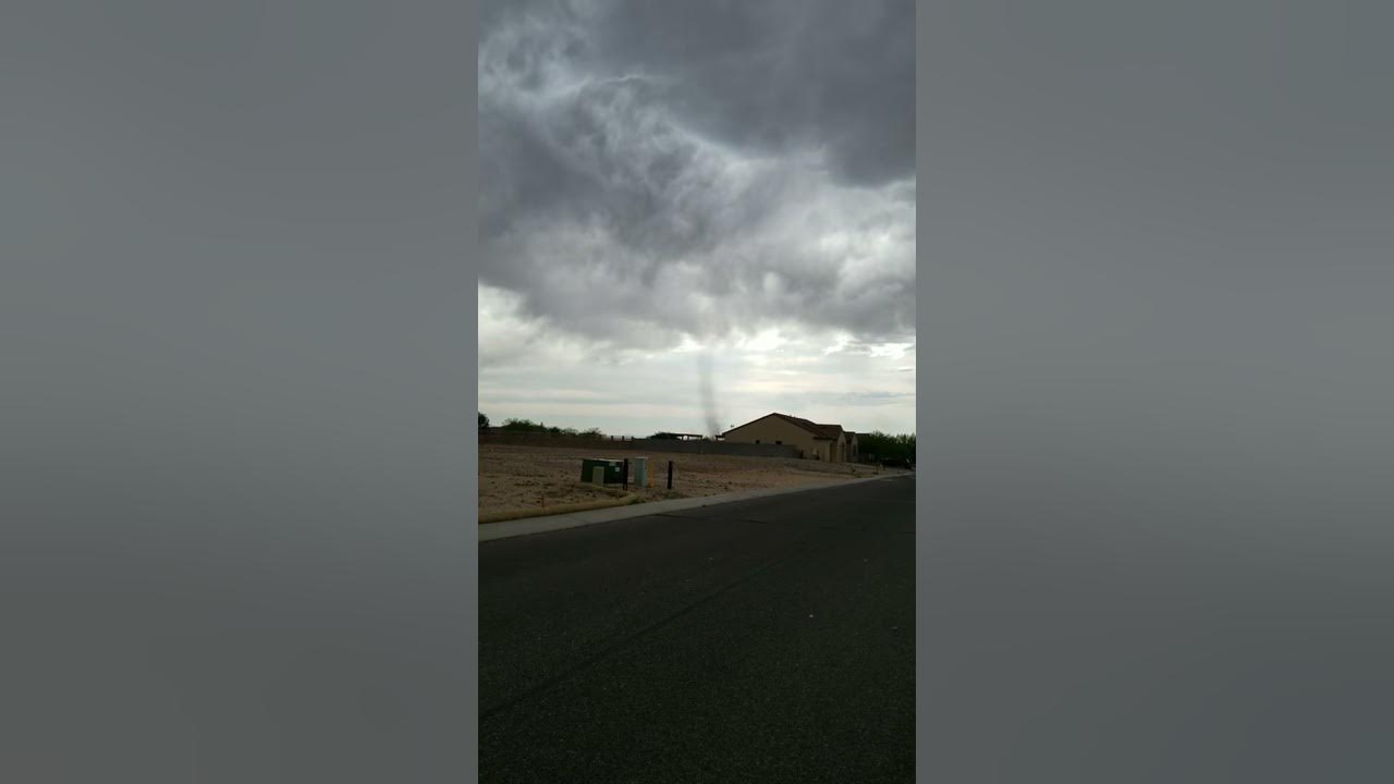 A TORNADO In TUCSON in 4k! Part 1 YouTube