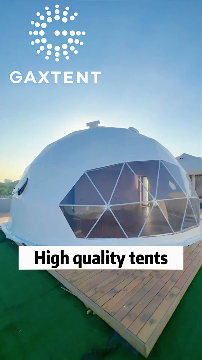 Luxury Glamping Dome Tent | Geodesic Domes for Eco Hotel！