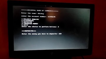 Banking system in C (mini project)