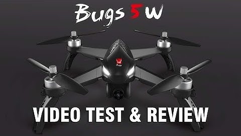 VIDEO TEST & REVIEW DRONE MJX BUGS 5W