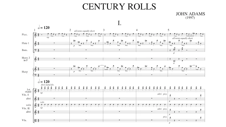 John Adams - Century Rolls (1997)