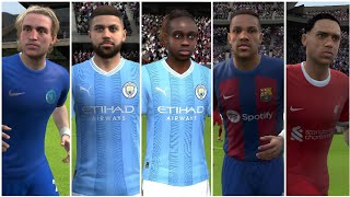 Facepack update 23/24, Gallagher,Gvardiol,Doku,Roque, Nunez on fifa 16 mobile mod easports fc 24