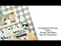 Ray of Sunshine | Scrapbook Layout Process Video | ScrappyNerdUK