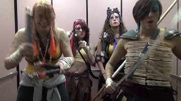 Ninja Turtles: Elevator Scene (COSPLAY SCENE REENACTMENT)